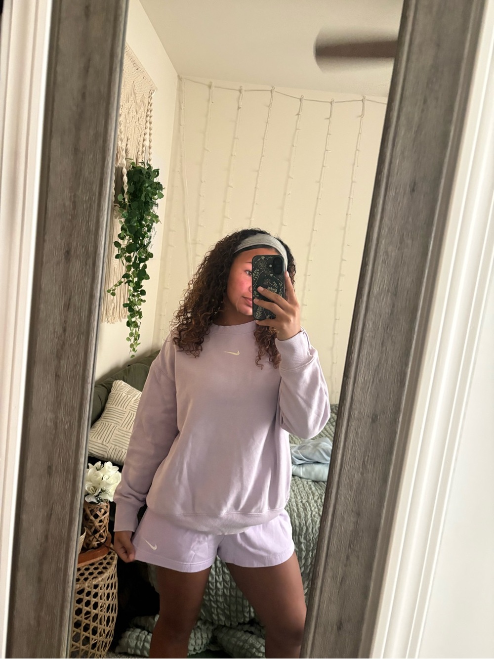 Nike Lilac Crewneck Sweat set - Women's Size Small